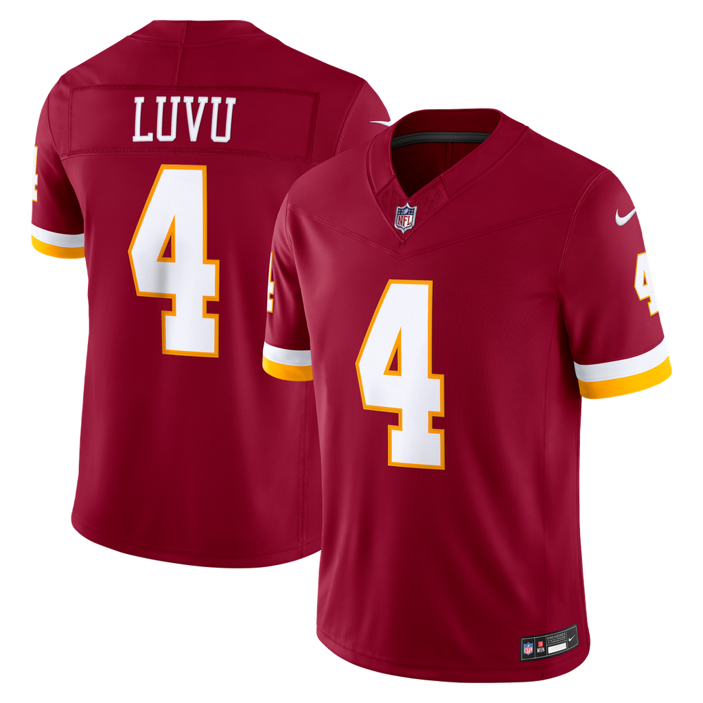 Men's Nike Washington Commanders Frankie Luvu Burgundy Vapor F.U.S.E. Stitched Limited NFL Jersey