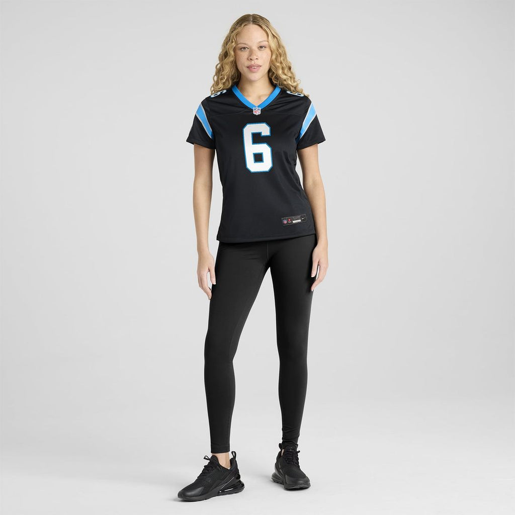 Women's Nike Carolina Panthers Sam Martin Black Team Game NFL Jersey