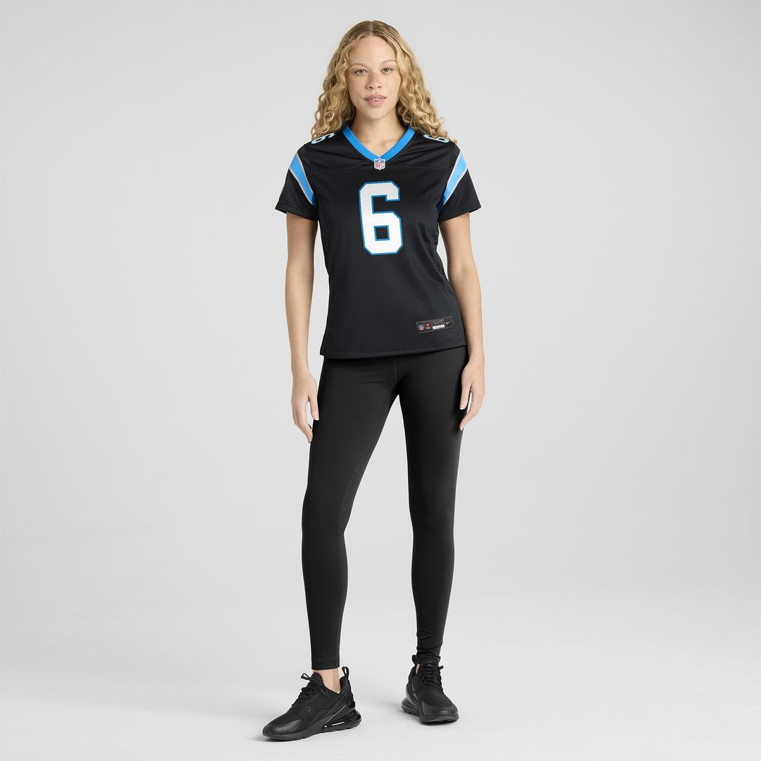 Women's Nike Carolina Panthers Sam Martin Black Team Game NFL Jersey