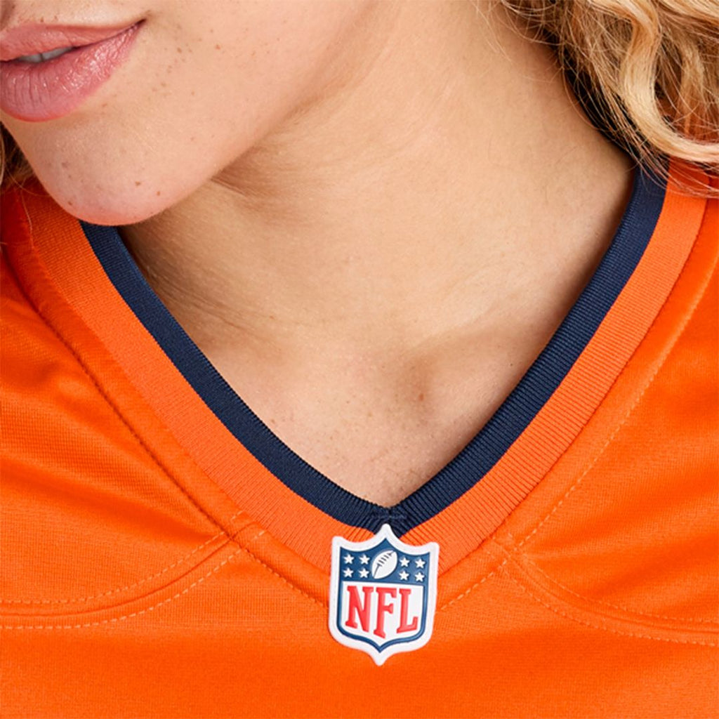 Women's Nike Denver Broncos J.K. Dobbins Orange Team Game NFL Jersey