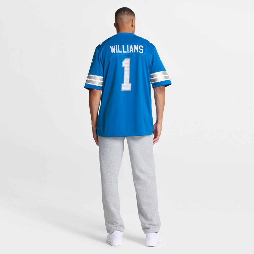Men's Nike Detroit Lions Jameson Williams Black Alternate Game Player NFL Jersey