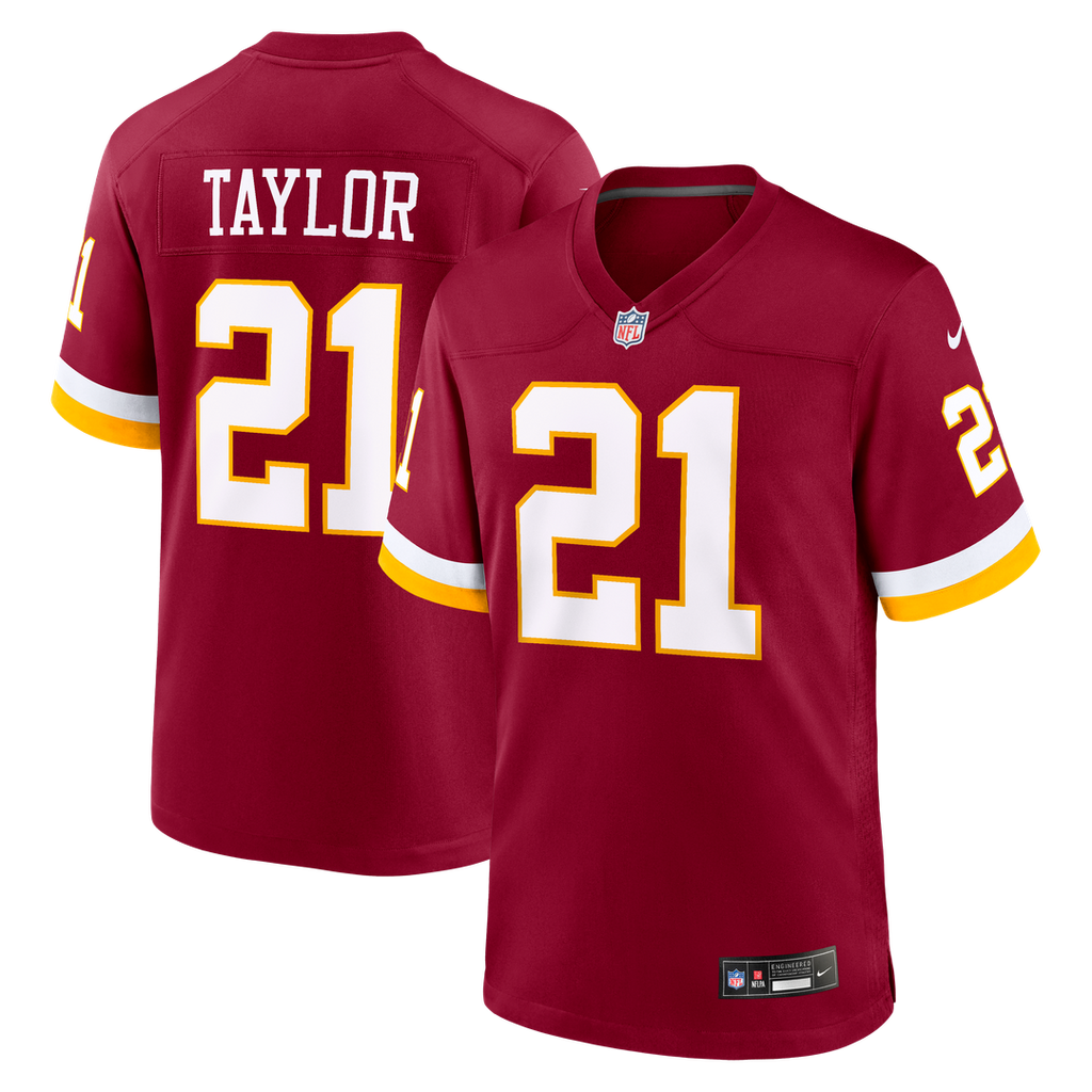 Men's Nike Washington Commanders Sean Taylor Burgundy Retired Player Game NFL Jersey