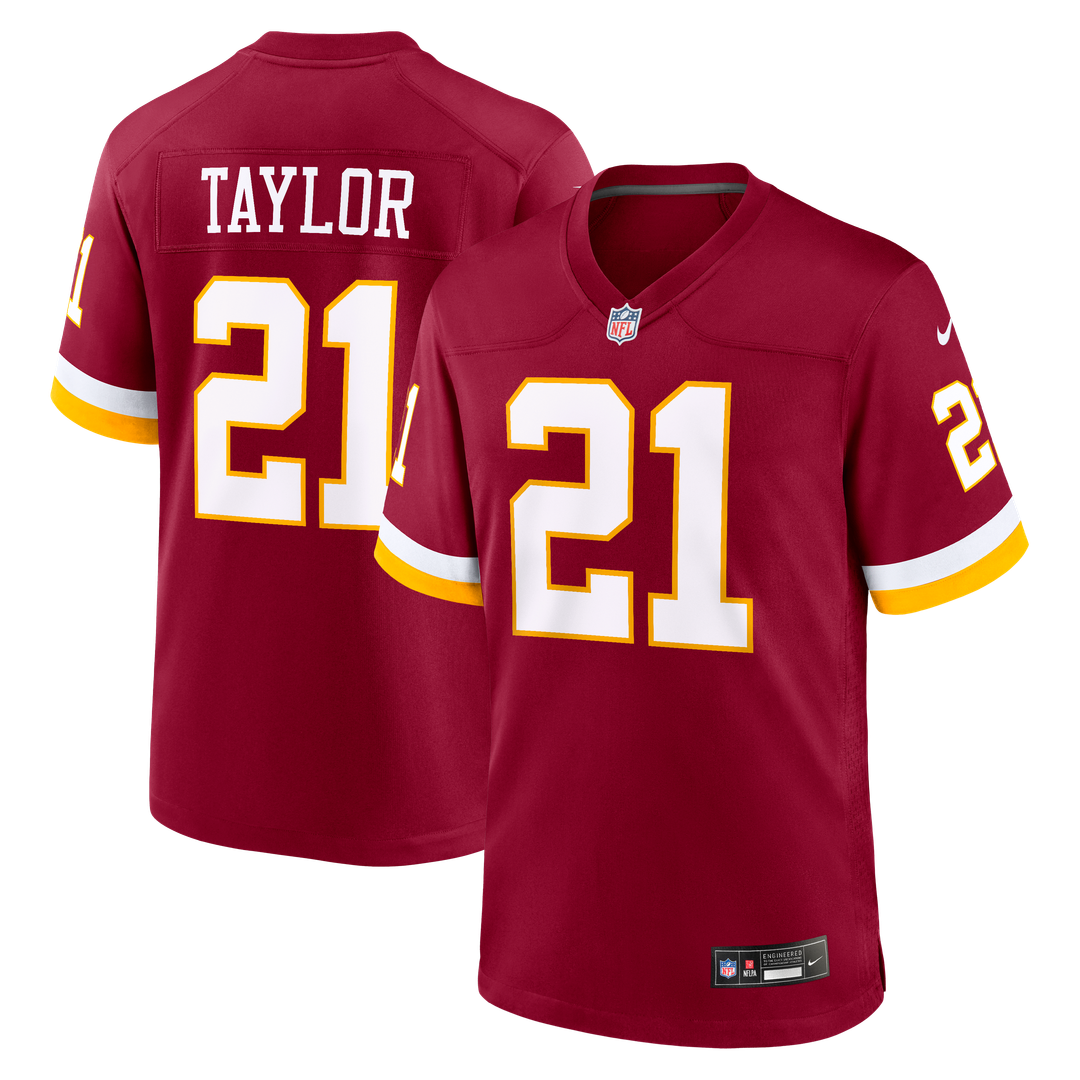 Men's Nike Washington Commanders Sean Taylor White Game Super Bowl Era NFL Jersey