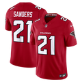 Men's Nike Atlanta Falcons Deion Sanders Red Vapor F.U.S.E. Stitched Retired Limited NFL Jersey