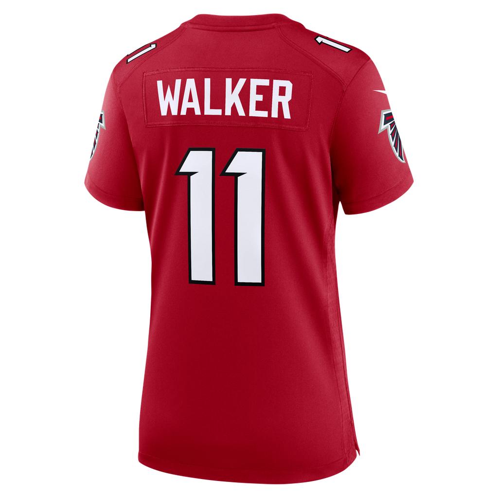 Women's Nike Atlanta Falcons Jalon Walker Red Game NFL Jersey