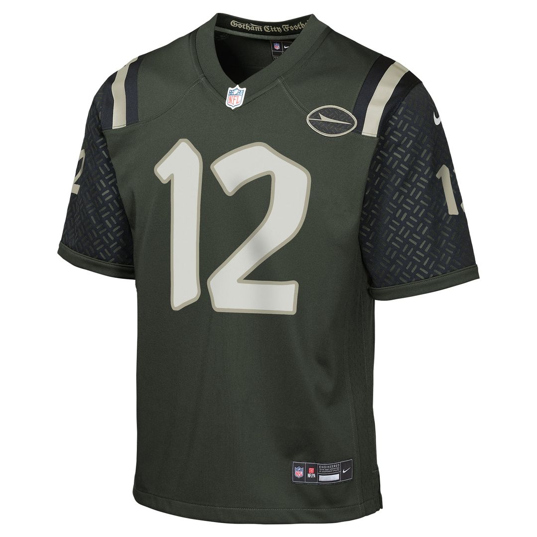 Youth Nike New York Jets Joe Namath Gotham Green 2025 Rivalries Collection Retired Player Game NFL Jersey