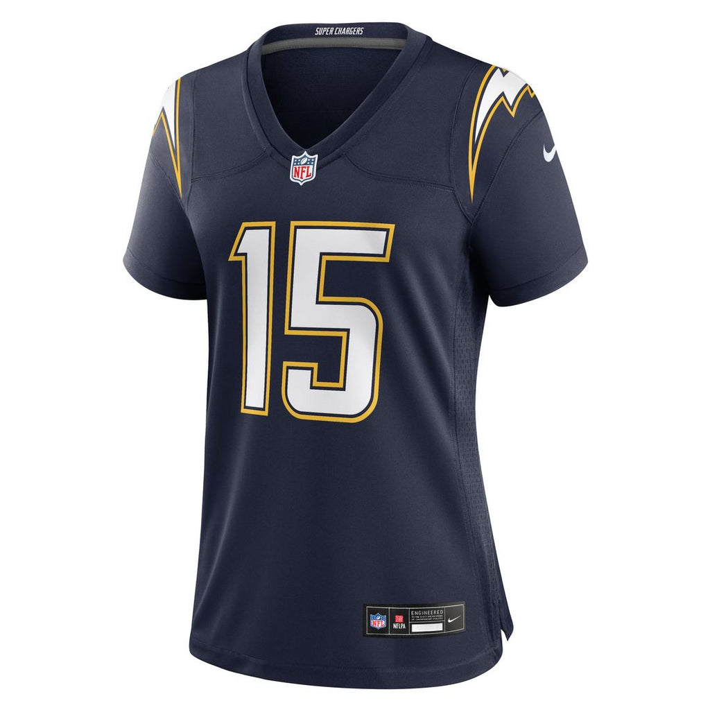 Women's Nike Los Angeles Chargers Ladd McConkey Navy Alternate Super Chargers Game NFL Jersey