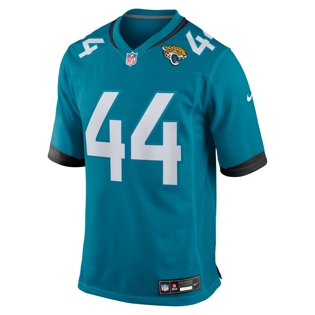 Men's Nike Jacksonville Jaguars Travon Walker Teal Player Game NFL Jersey