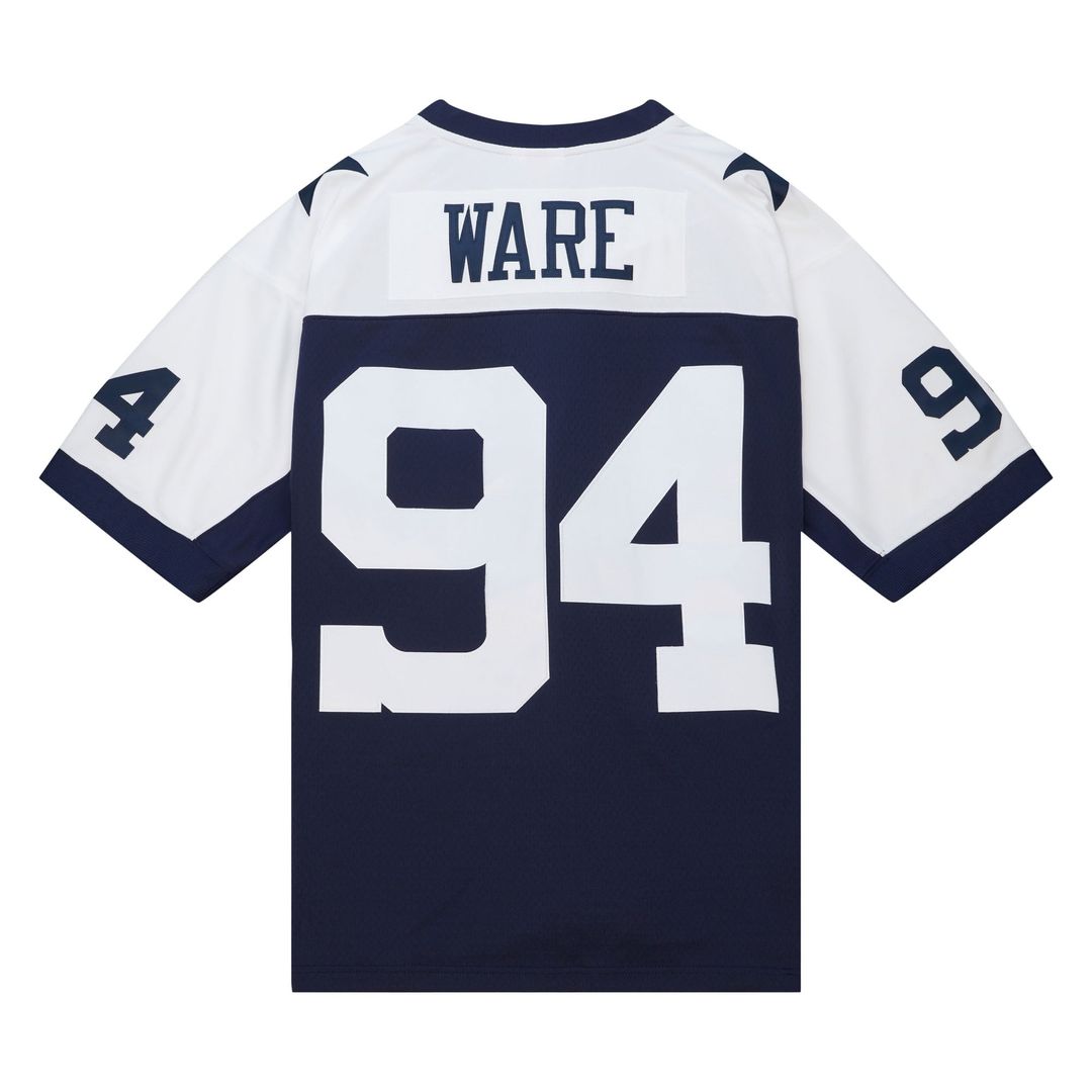 Men's Mitchell & Ness Dallas Cowboys DeMarcus Ware Navy 2011 Alternate Legacy Replica NFL Jersey