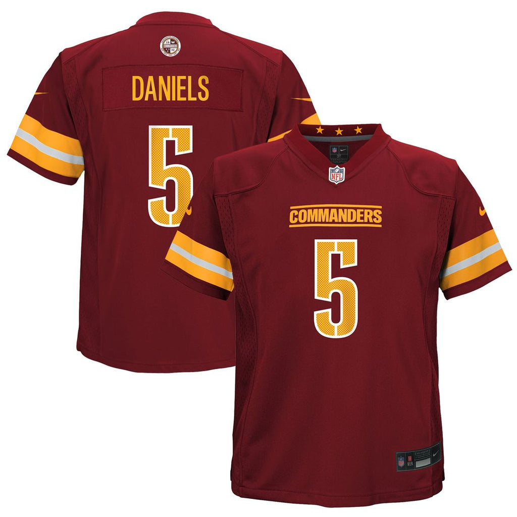 Toddler Nike Washington Commanders Jayden Daniels Burgundy Game NFL Jersey