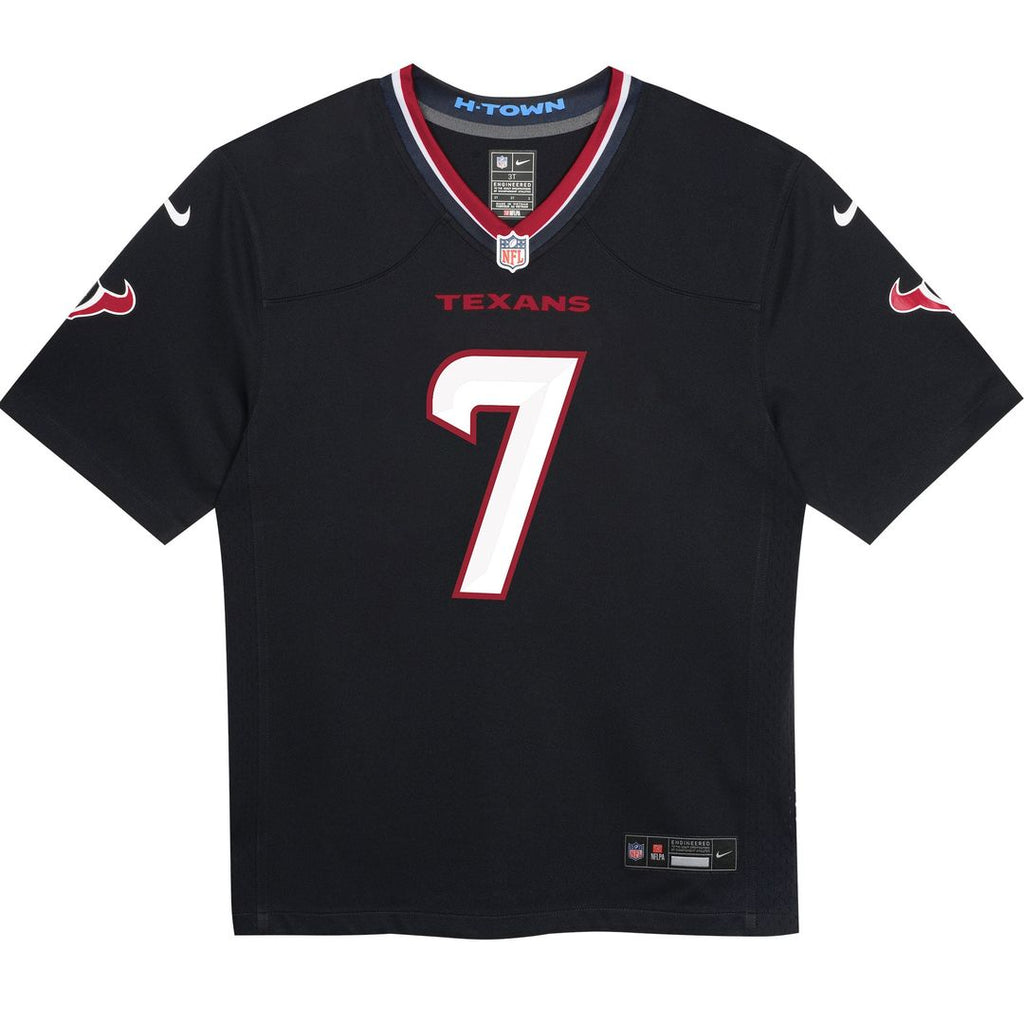 Preschool Nike Houston Texans C.J. Stroud Navy Game NFL Jersey