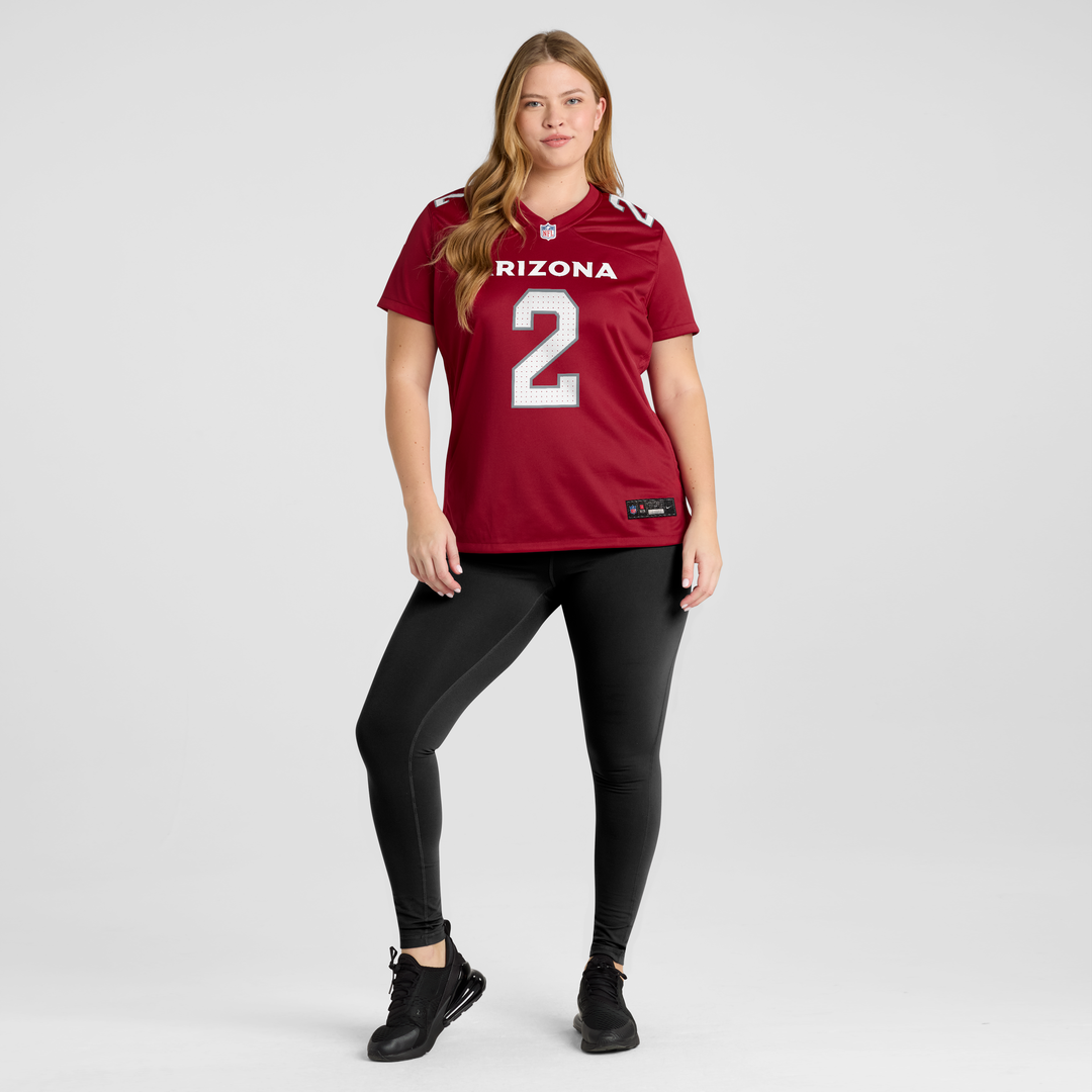 Women's Nike Arizona Cardinals Will Johnson Cardinal Team Game NFL Jersey