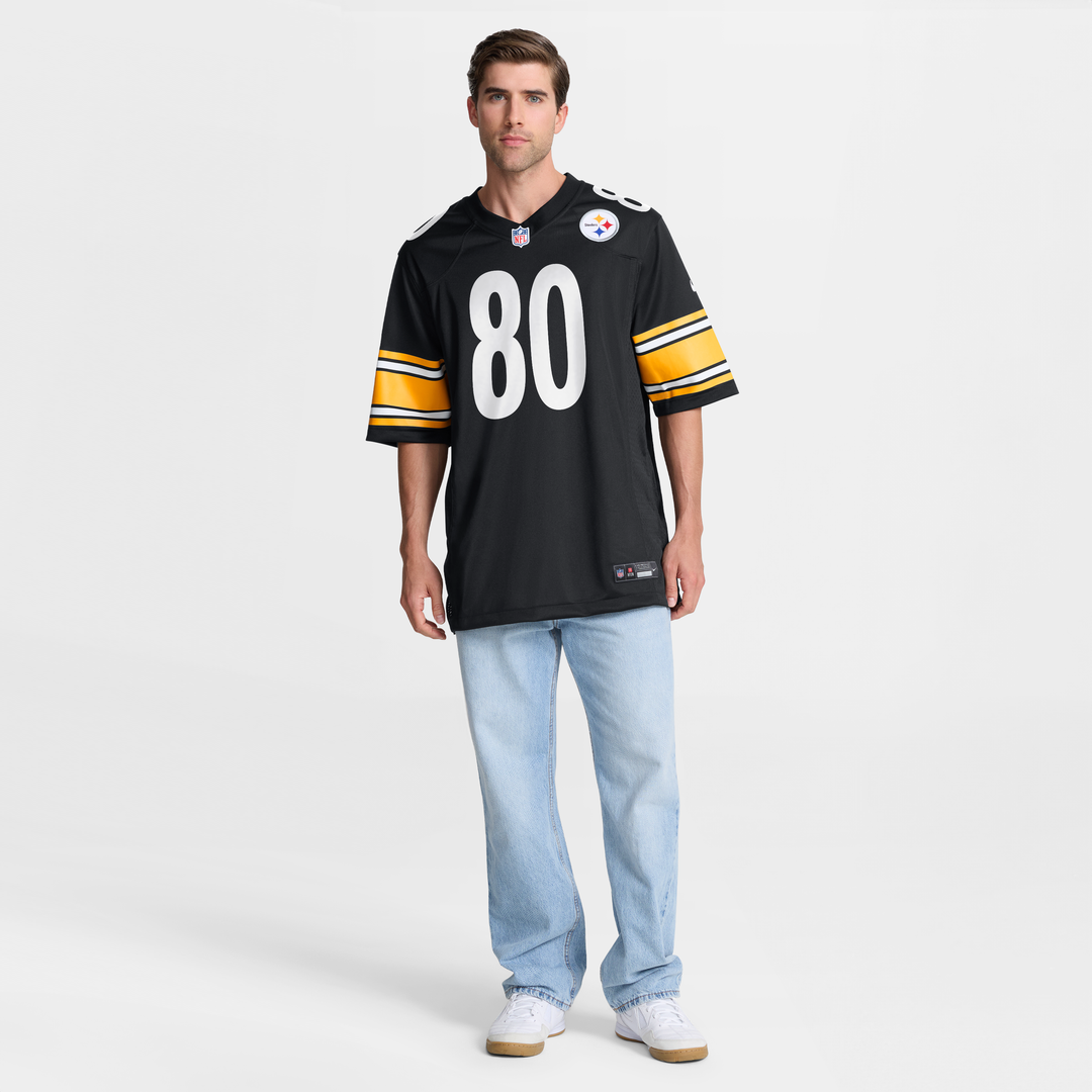 Men's Nike Pittsburgh Steelers Darnell Washington Black Game NFL Jersey