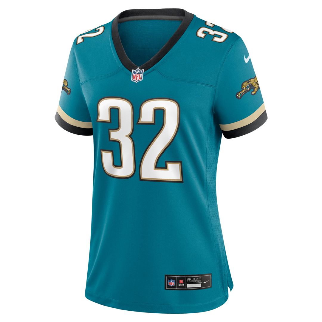Women's Nike Jacksonville Jaguars Maurice Jones-Drew Teal Prowler Throwback Retired Player Game NFL Jersey