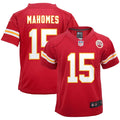 Preschool Nike Kansas City Chiefs Patrick Mahomes Red Game NFL Jersey