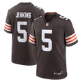Men's Nike Cleveland Browns Rayshawn Jenkins Brown Team Game NFL Jersey