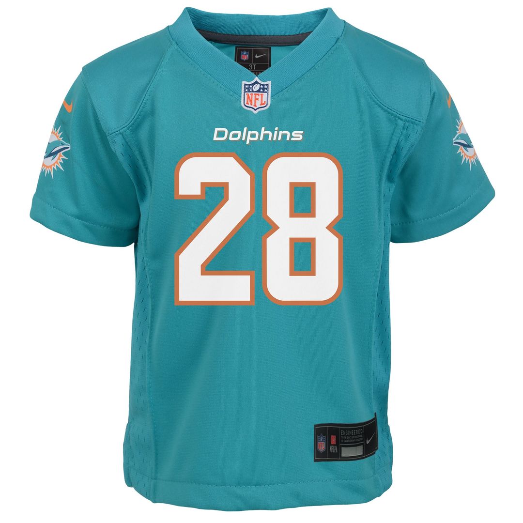 Preschool Nike Miami Dolphins De’Von Achane Aqua Team Game NFL Jersey