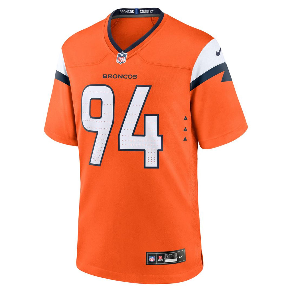 Men's Nike Denver Broncos DeMarcus Ware Orange Team Retired Game NFL Jersey