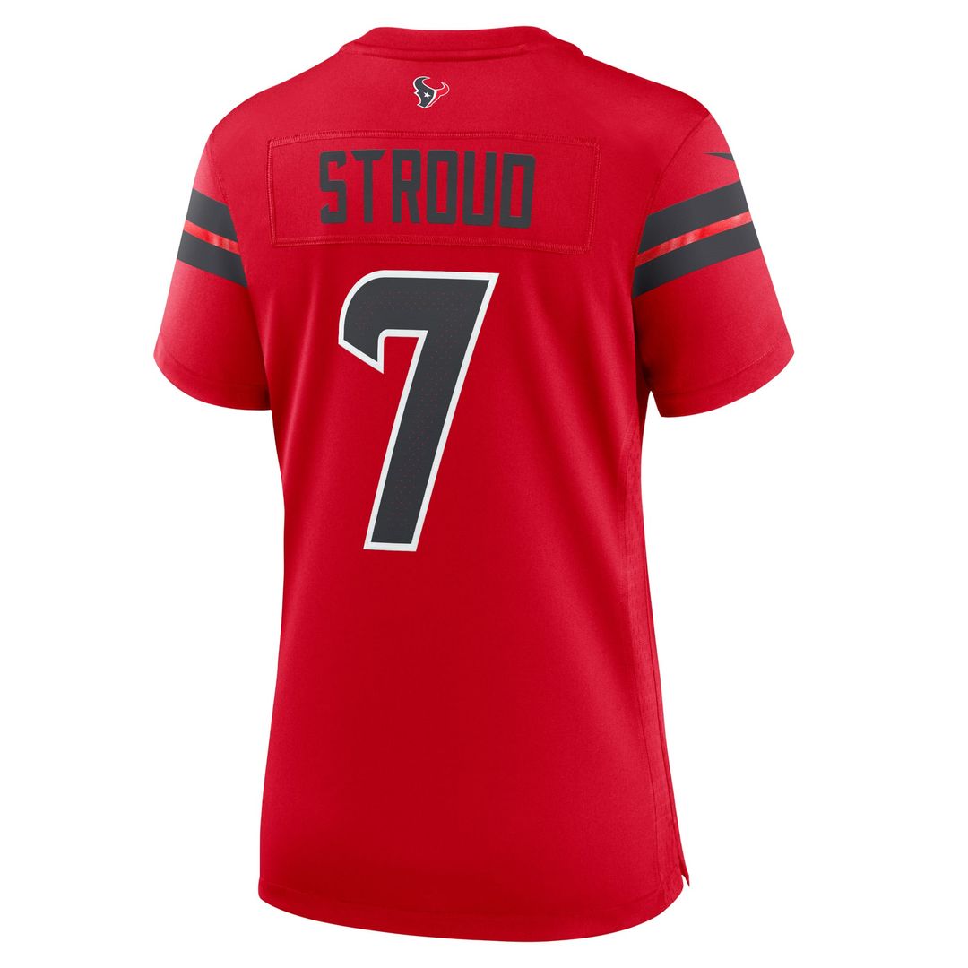 Women's Nike Houston Texans C.J. Stroud Red Alternate Game NFL Jersey