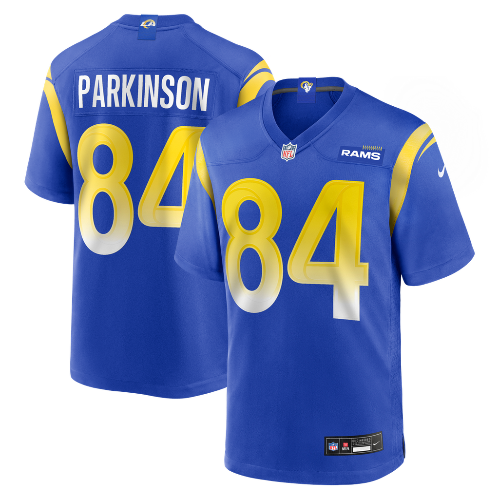 Men's Nike Los Angeles Rams Colby Parkinson Royal Team Game NFL Jersey