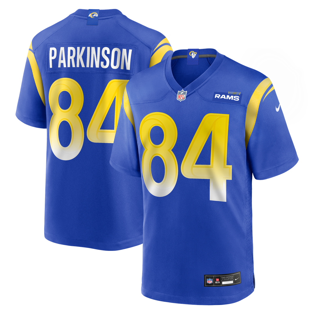 Men's Nike Los Angeles Rams Colby Parkinson Royal Team Game NFL Jersey