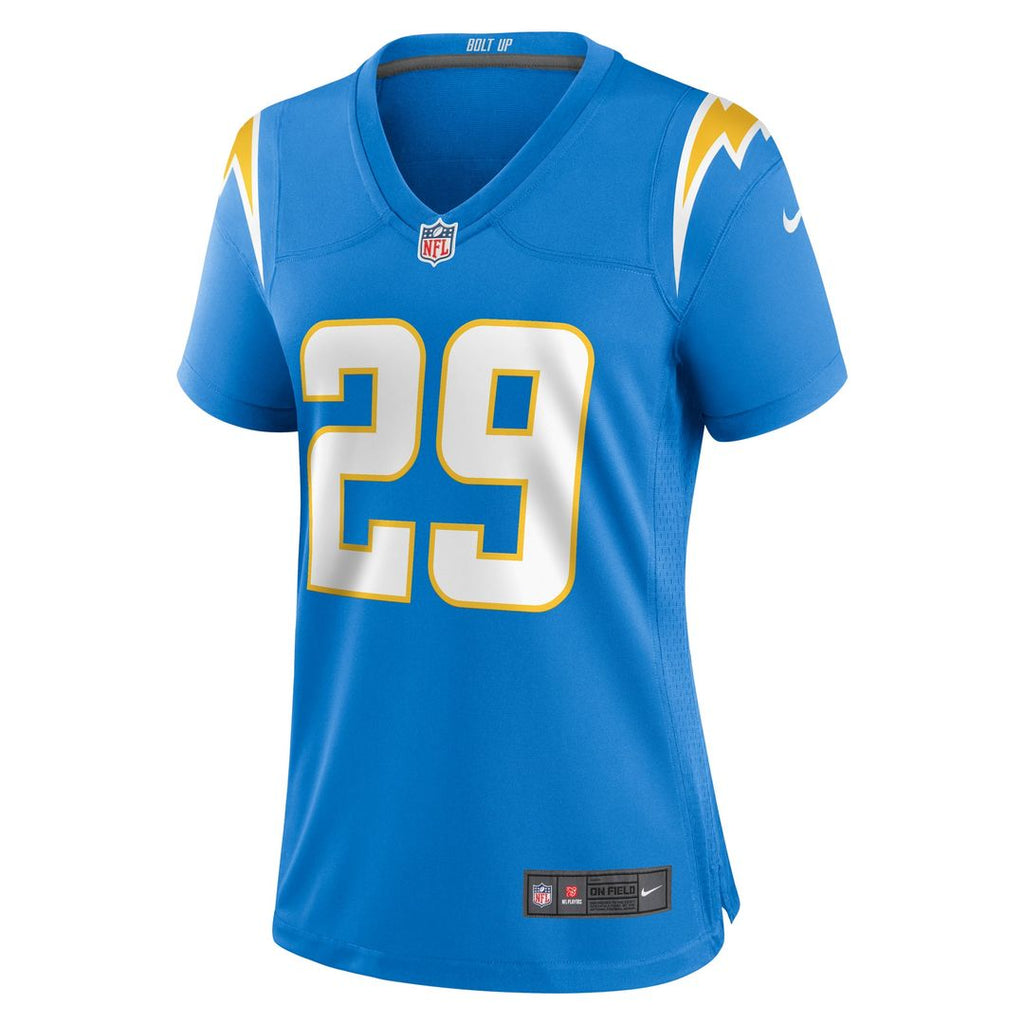 Women's Nike Los Angeles Chargers Tarheeb Still Powder Blue Game NFL Jersey
