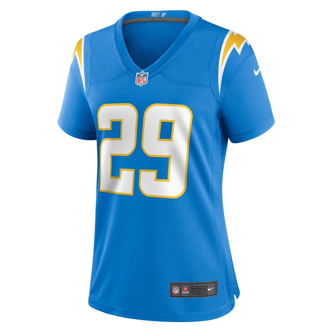 Women's Nike Los Angeles Chargers Tarheeb Still Powder Blue Game NFL Jersey