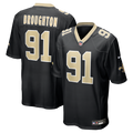 Men's Nike New Orleans Saints Vernon Broughton Black Team Game NFL Jersey