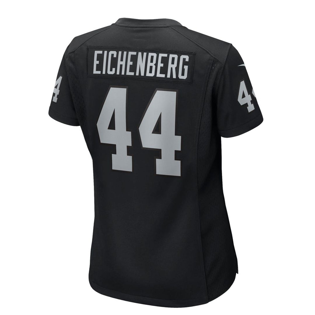 Women's Nike Las Vegas Raiders Tommy Eichenberg Black Team Game NFL Jersey