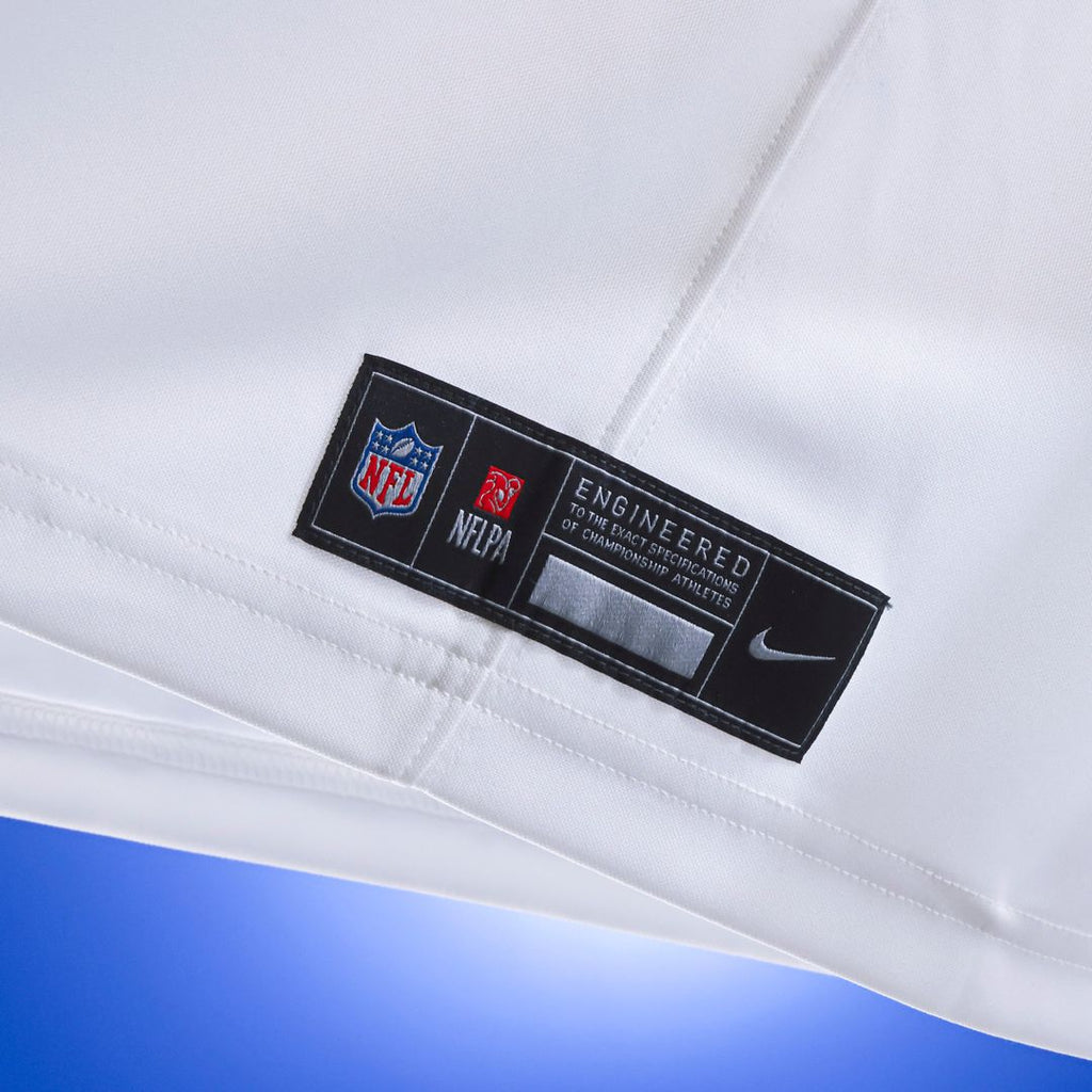 Men's Nike Los Angeles Rams Kyren Williams White Vapor F.U.S.E. Stitched Limited NFL Jersey
