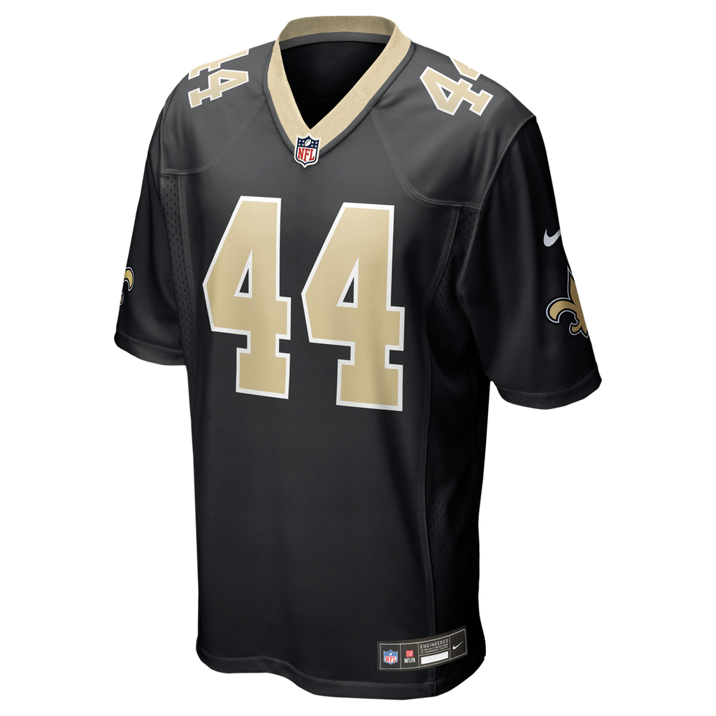 Men's Nike New Orleans Saints Isaiah Stalbird Black Team Game NFL Jersey