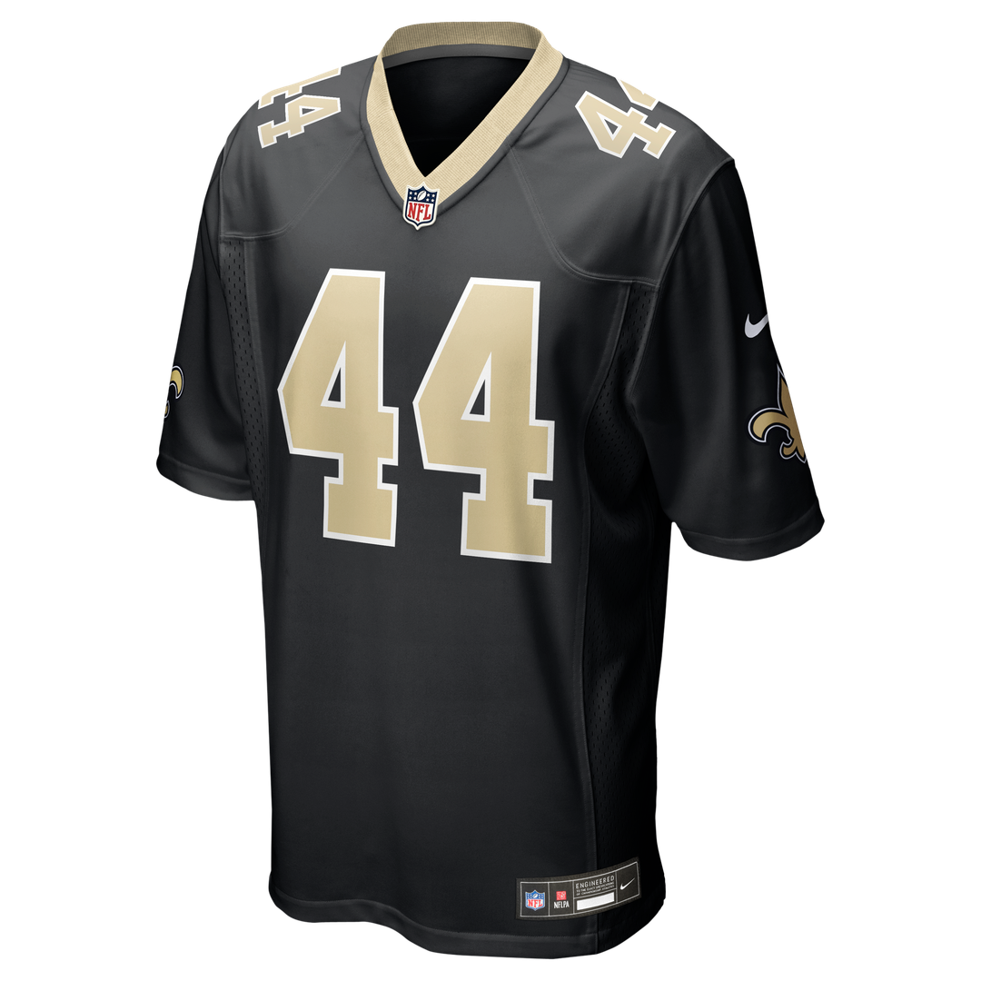 Men's Nike New Orleans Saints Isaiah Stalbird Black Team Game NFL Jersey