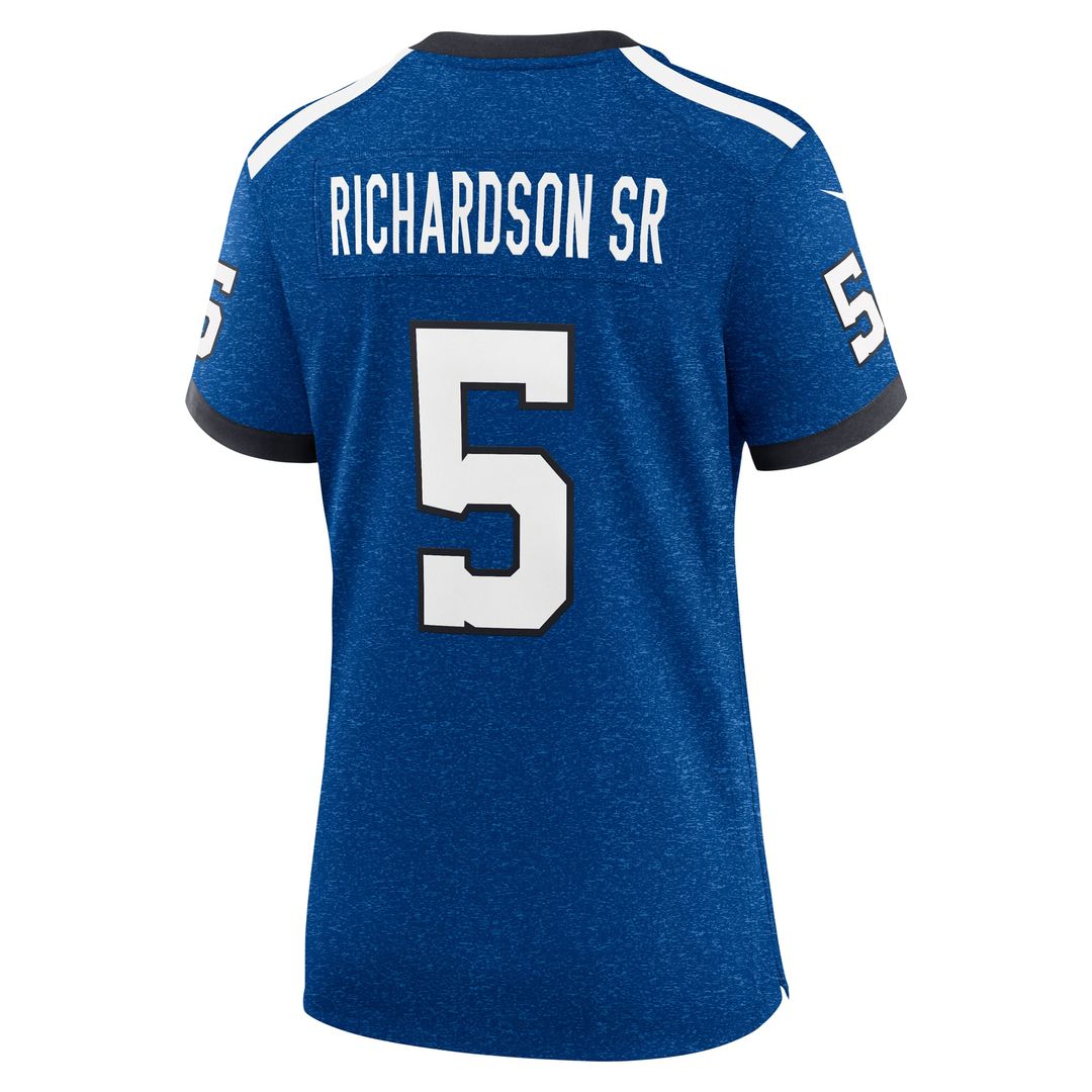 Women's Nike Indianapolis Colts Anthony Richardson Sr. Royal Alternate Indiana Nights Game NFL Jersey