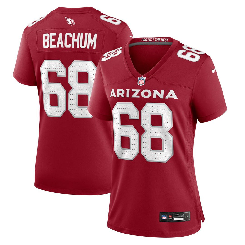 Women's Nike Arizona Cardinals Kelvin Beachum Cardinal Game NFL Jersey