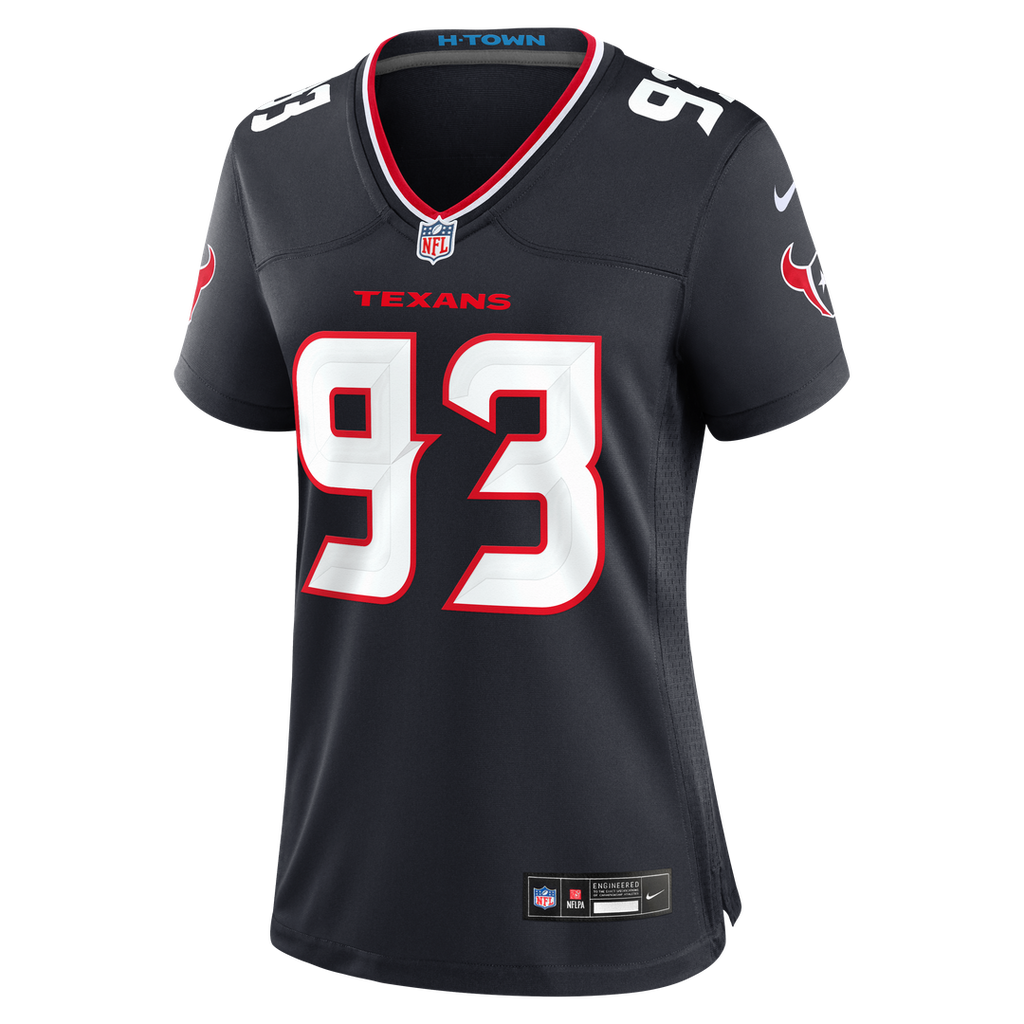 Women's Nike Houston Texans Kayden McDonald Navy Team Game NFL Jersey