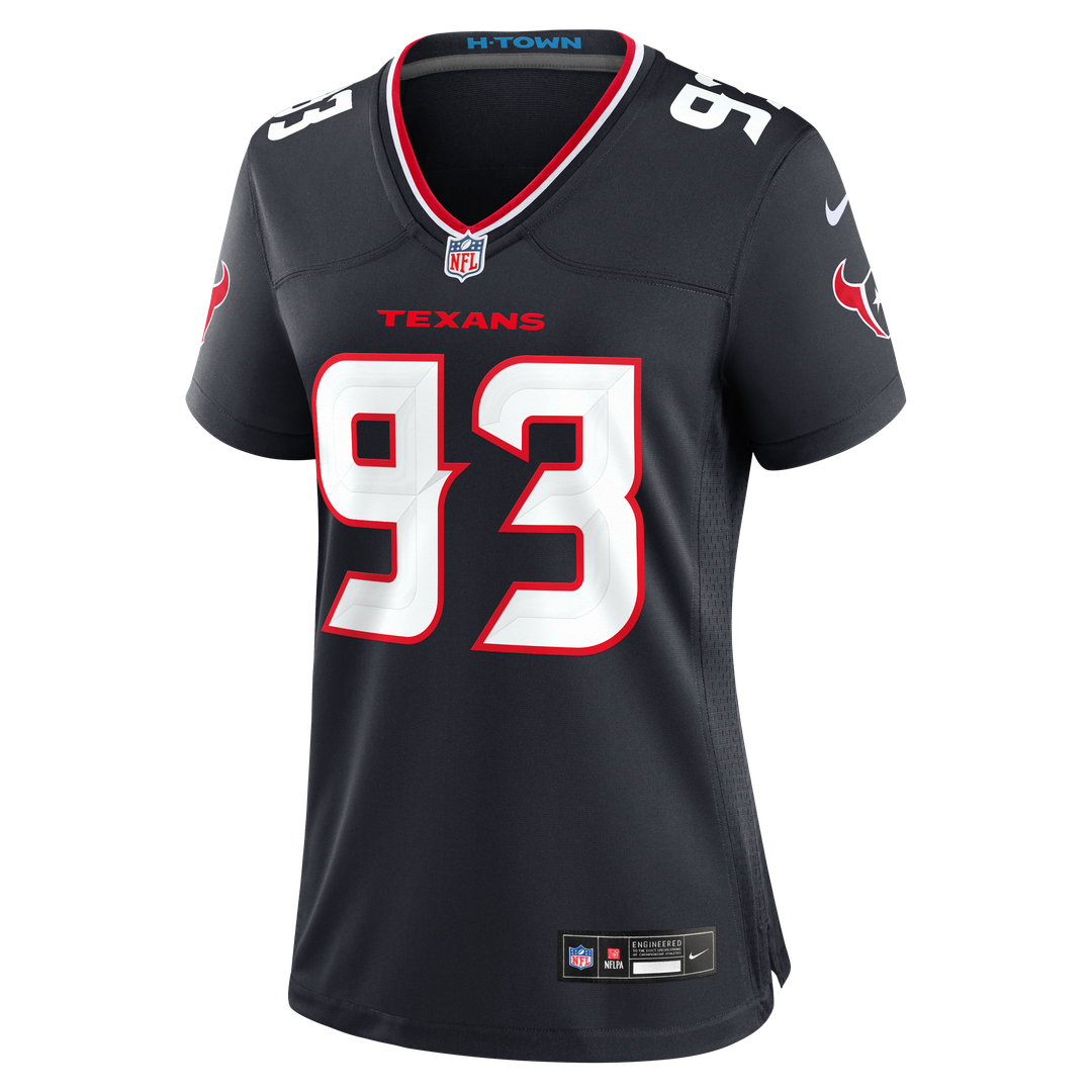 Women's Nike Houston Texans Kayden McDonald Navy Team Game NFL Jersey