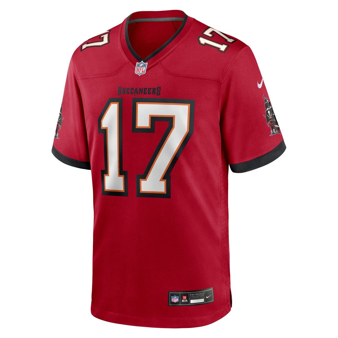 Men's Nike Tampa Bay Buccaneers Sterling Shepard Red Team Game NFL Jersey