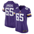 Women's Nike Minnesota Vikings Michael Jurgens Purple Game NFL Jersey