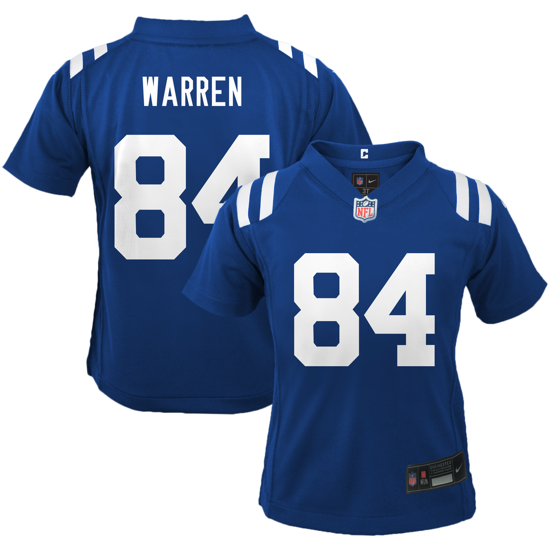 Toddler Nike Indianapolis Colts Tyler Warren Royal Team Game NFL Jersey