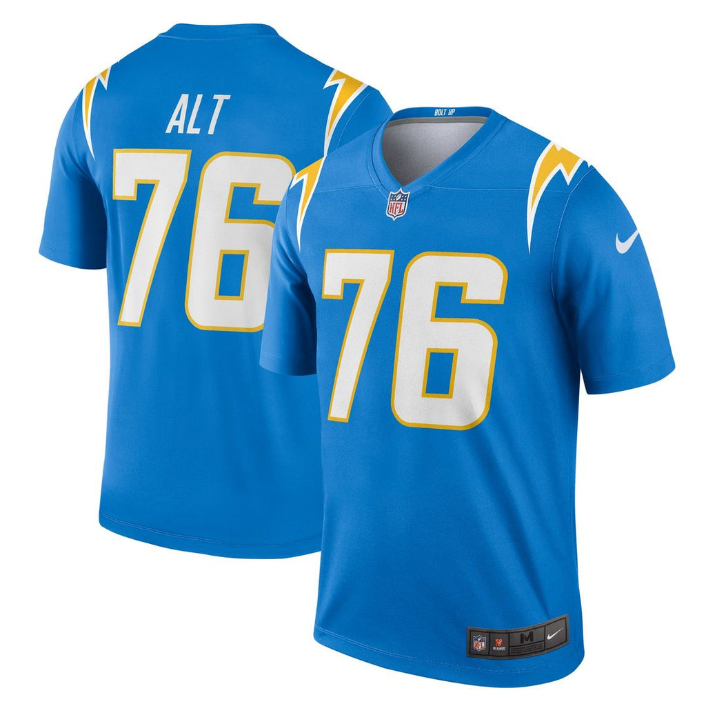 Men's Nike Los Angeles Chargers Joe Alt Powder Blue Legend Player NFL Performance Top