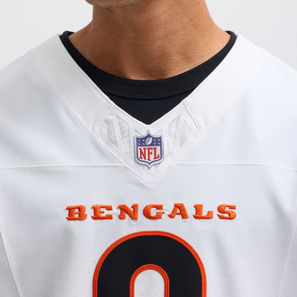 Men's Nike Cincinnati Bengals Joe Burrow White Vapor F.U.S.E. Elite NFL Jersey