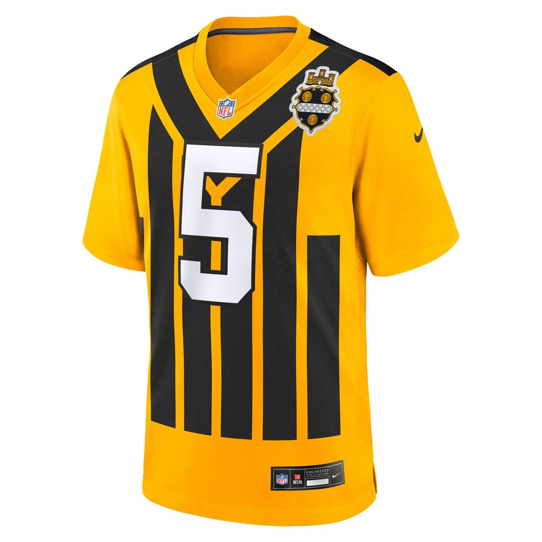 Men's Nike Pittsburgh Steelers Jalen Ramsey Black Team Game NFL Jersey