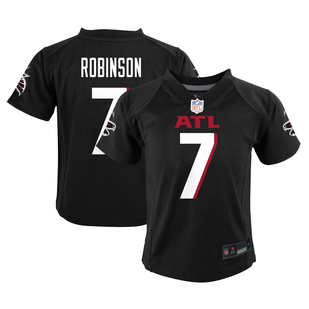Toddler Nike Atlanta Falcons Bijan Robinson Black Game NFL Jersey