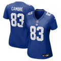 Women's Nike New York Giants Dalen Cambre Royal Team Game NFL Jersey