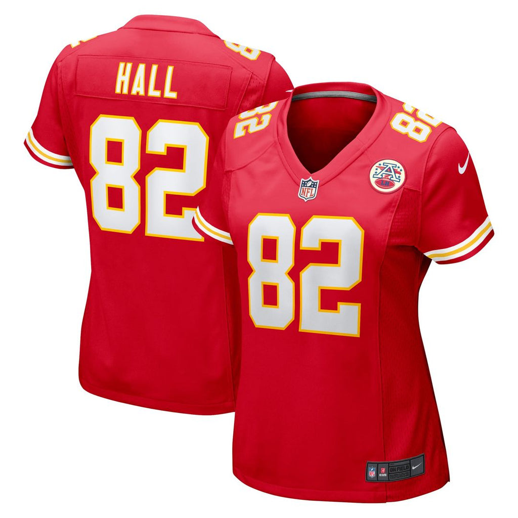 Women's Nike Kansas City Chiefs Dante Hall Red Retired Player Game NFL Jersey
