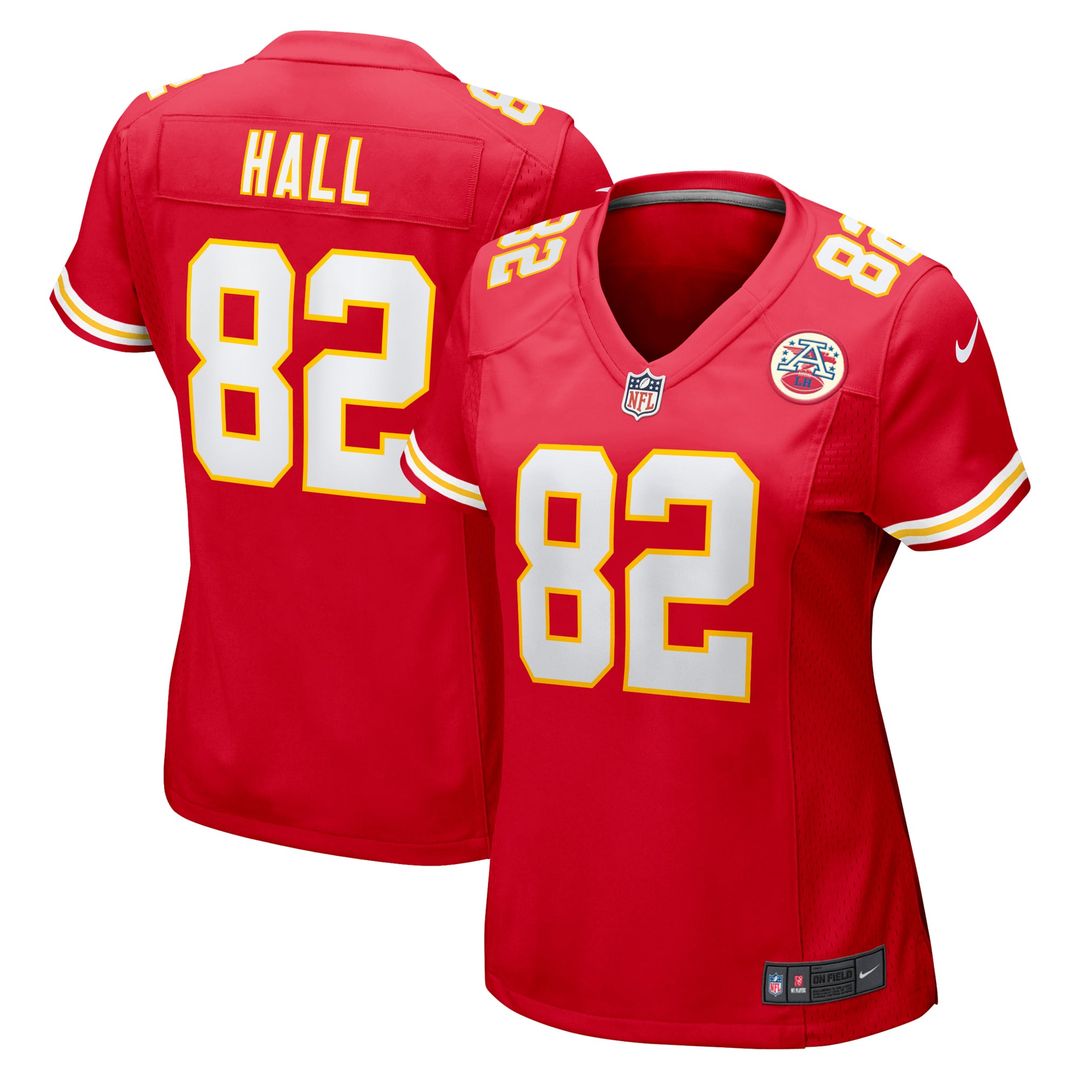 Women's Nike Kansas City Chiefs Dante Hall Red Retired Player Game NFL Jersey