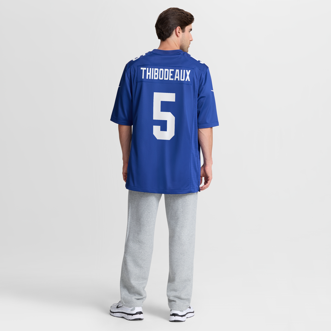 Men's Nike New York Giants Kayvon Thibodeaux Royal Player Game NFL Jersey