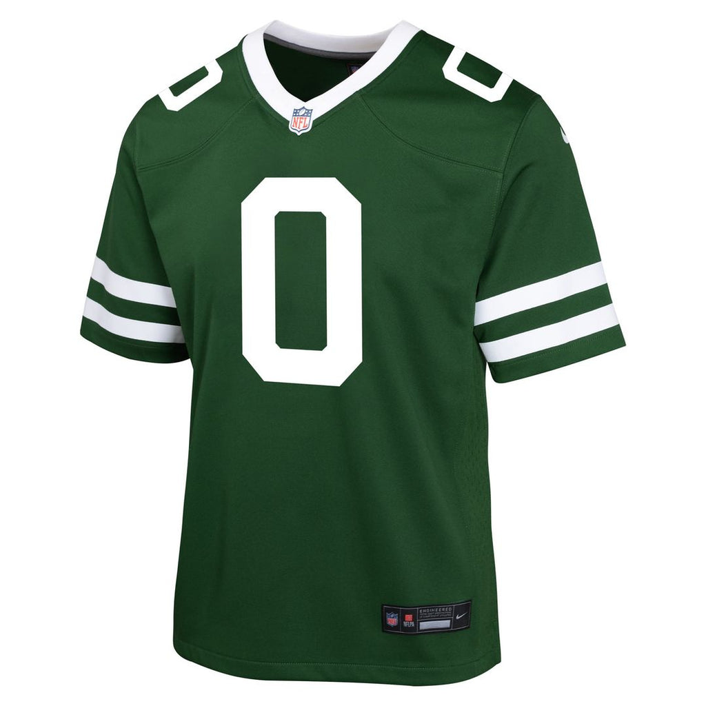 Youth Nike New York Jets Braelon Allen Green Team Game NFL Jersey
