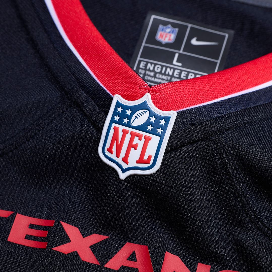 Men's Nike Houston Texans Derek Stingley Jr. Navy Game NFL Jersey