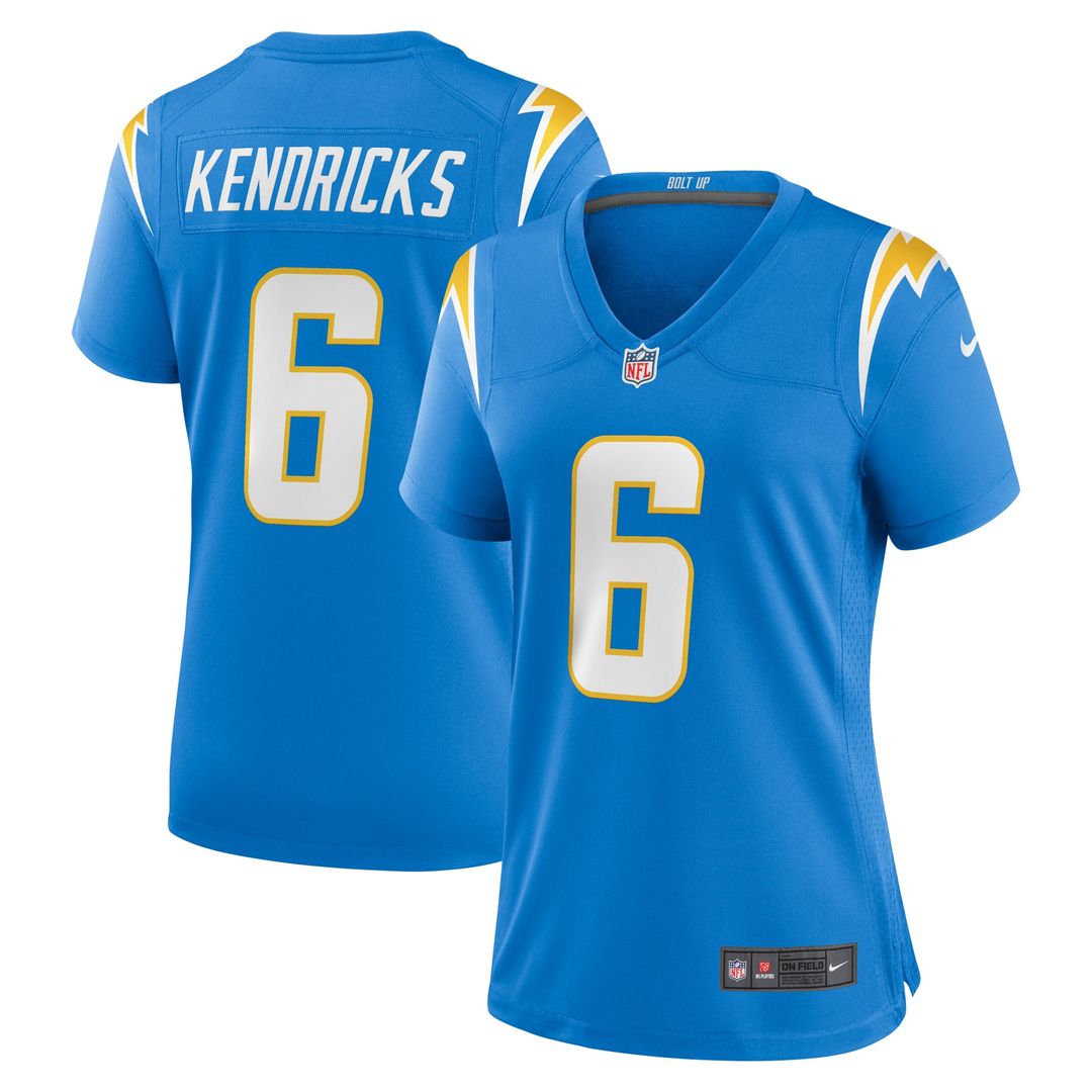 Women's Nike Los Angeles Chargers Eric Kendricks Powder Blue Game Player NFL Jersey